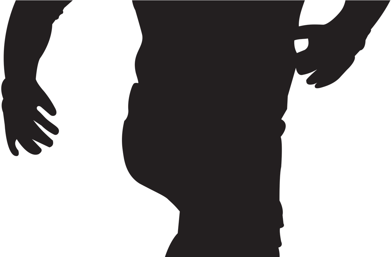 American Football Player Silhouette Clip Art Image - Silhouette Transparent PNG - 1368x855 - Free Download on - Football Transparent PNG Free Download