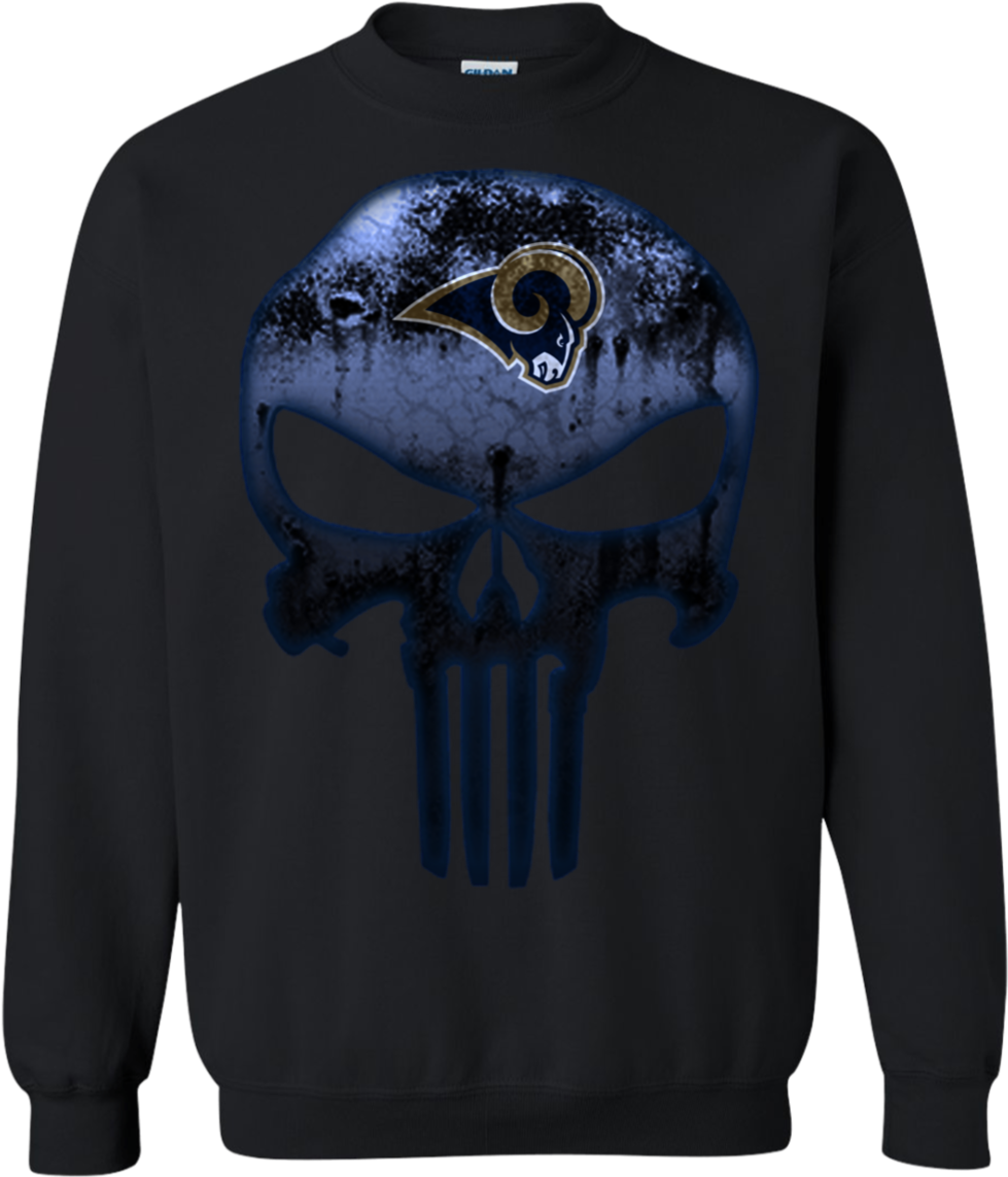 Los Angeles Rams Football The Punisher Skull Shirts - Los Angeles Rams Transparent PNG - 1155x1155 - Free Download on - Football Transparent PNG Free Download