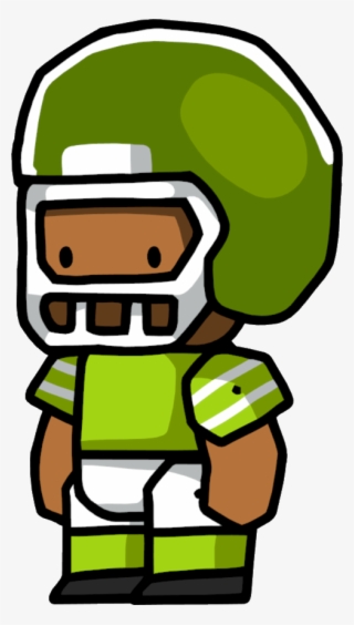 Watching Football On Tv Clipart - Scribblenauts Sports Player Transparent PNG - 492x868 - Free Download on - Football Transparent PNG Free Download
