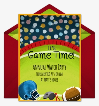 Football Stadium Online Invitation - Super Bowl 2019 Invitations Transparent PNG - 650x650 - Free Download on - Football Transparent PNG Free Download