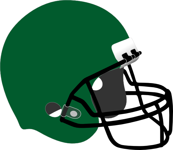 Green Football Helmet Clip Art At Clker - Green Football Helmet Clipart Transparent PNG - 600x520 - Free Download on - Football Transparent PNG Free Download