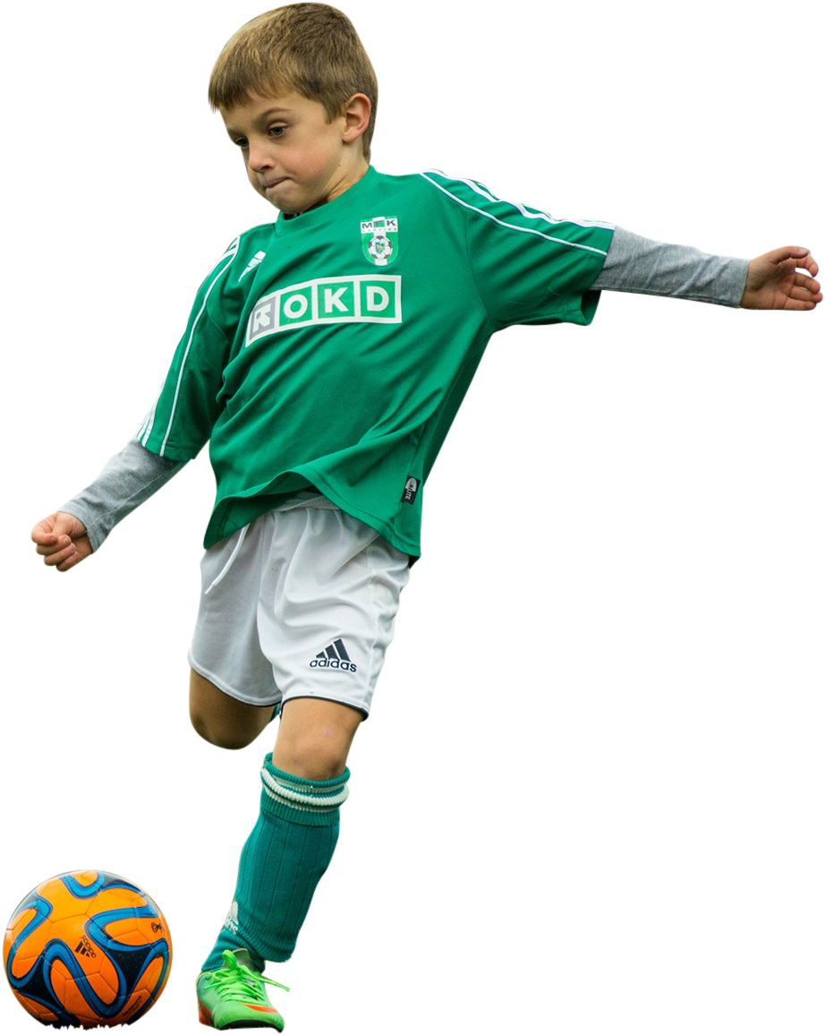 Little Boy Play With Football - Kid Kicking Soccer Ball Transparent PNG - 1920x1542 - Free Download on - Football Transparent PNG Free Download