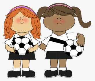 Transparent Cartoon Football Png - Soccer Kids Clipart, Png Download - Football Transparent PNG Free Download
