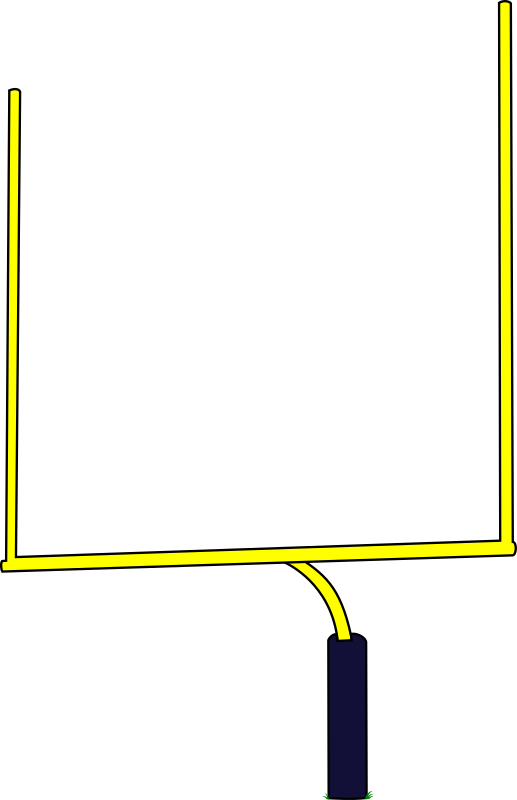28 Collection Of American Football Goal Clipart - Field Goal Post Png Transparent PNG - 517x800 - Free Download on - Football Transparent PNG Free Download