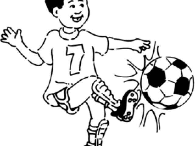 Football Player Clipart - Free Coloring Pages Girl Sports Transparent PNG - 640x480 - Free Download on - Football Transparent PNG Free Download