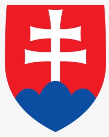 Slovakia National Football Team Logo, Crest - Slovakia Coat Of Arms, HD Png Download - Football Transparent PNG Free Download