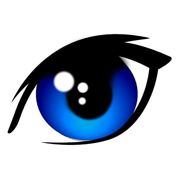 Stupendous Eye Clipart Blue Vector Clip Art At Clker - Horse Eye Clip Art - Free Transparent PNG Clipart Images Download. - Horse Transparent PNG Free Download