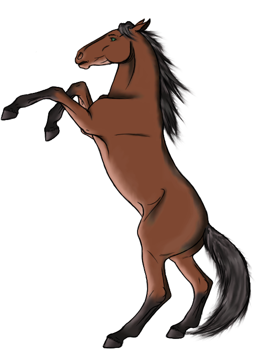 Rearing Da Horse By Et-hem - Horse Rearing Clip Art - Free Transparent PNG Clipart Images Download. - Horse Transparent PNG Free Download