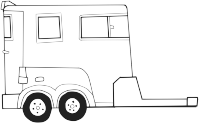 Horse Trailer Clip Art Giengy Clipart - Horse Trailer Clipart - Free Transparent PNG Clipart Images Download. - Horse Transparent PNG Free Download