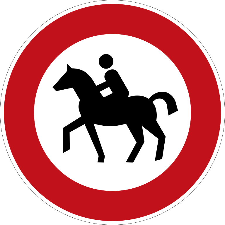 Verbot Für Reiter, Stvo - Man Riding Horse Clipart - Free Transparent PNG Clipart Images Download. - Horse Transparent PNG Free Download