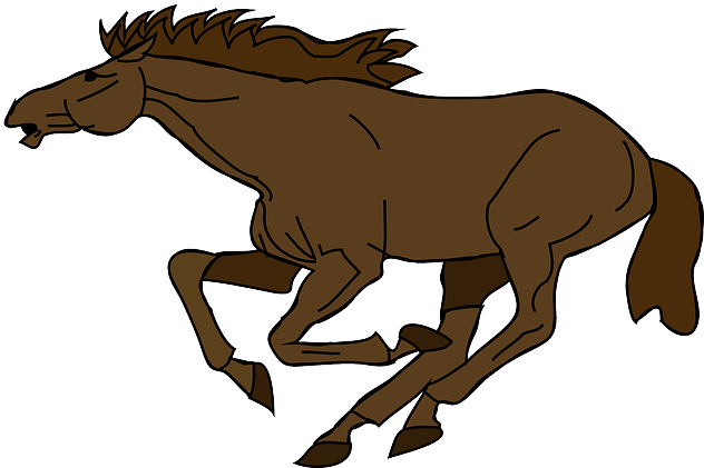 Cartoon, Horse, Running, Animal, Fast, Mammal - Horse Running Clip Art - Free Transparent PNG Clipart Images Download. - Horse Transparent PNG Free Download