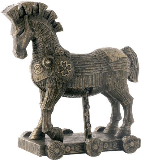 The Trojan Horse Statue - Greek Art Trojan Horse Transparent PNG - 555x555 - Free Download on - Horse Transparent PNG Free Download