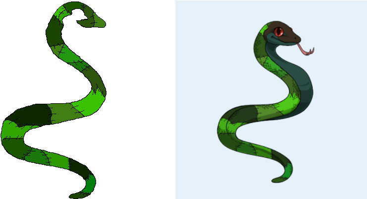 Crazedshitakes 59 63 Ovipets Snake Tattoo *free Female* - Cool Ovipets Tattoos - Free Transparent PNG Clipart Images Download. - Horse Transparent PNG Free Download