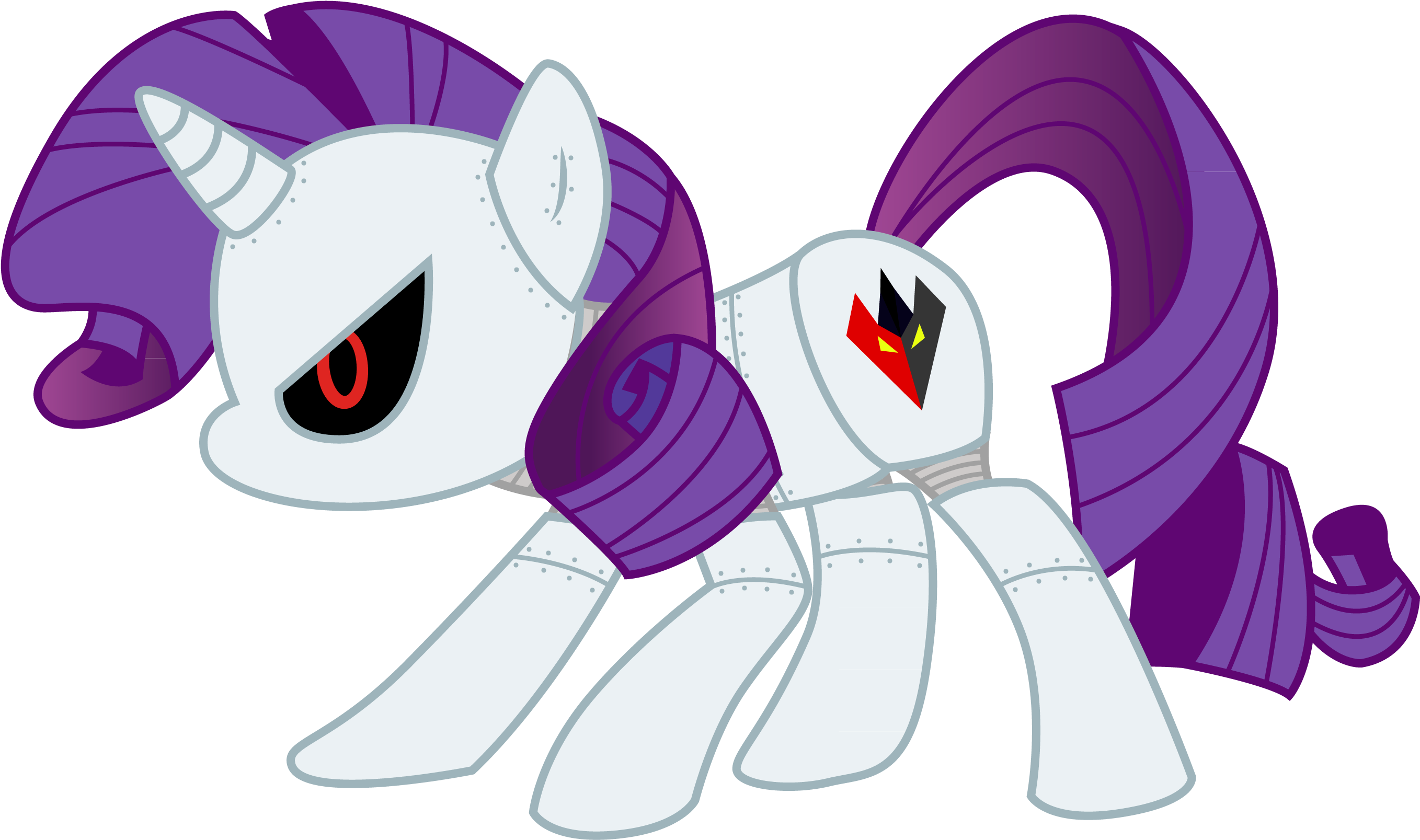 Rarity Rainbow Dash Applejack Purple Pink Violet Horse - Rarity - Free Transparent PNG Clipart Images Download. - Horse Transparent PNG Free Download