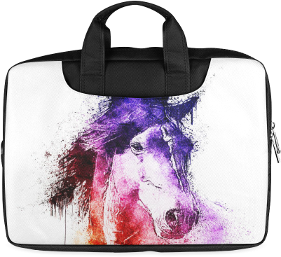 Watercolor Horse Macbook Air 11"（twin - Huawei P20 Lite Horse Covers Transparent PNG - 500x500 - Free Download on - Horse Transparent PNG Free Download