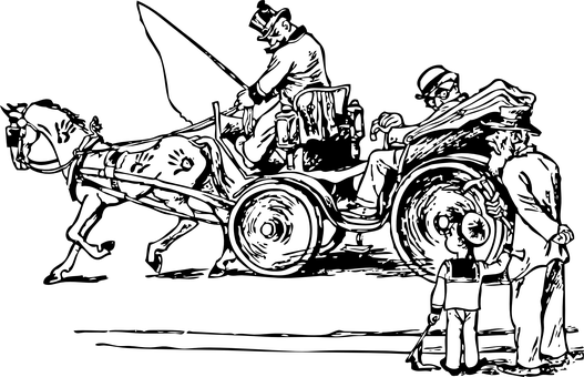 Horse, Chariot, Carriage, Charioteer - รถ ม้า Png Transparent PNG - 527x340 - Free Download on - Horse Transparent PNG Free Download