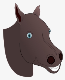 Clip Art Png Transparent Stock - Horse Head .png Cartoon, Png Download - Horse Transparent PNG Free Download