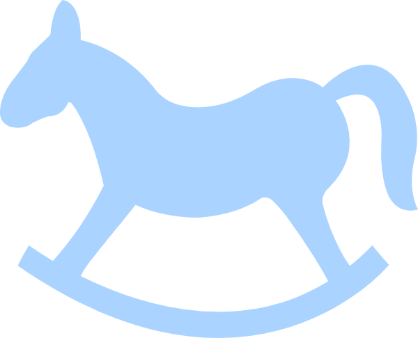 Free Blue Horse Cliparts, Download Free Clip Art, Free - Blue Rocking Horse Png - Free Transparent PNG Clipart Images Download. - Horse Transparent PNG Free Download