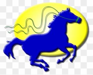 Class - Pink Horse Ornament (round) - Free Transparent PNG Clipart Images Download. - Horse Transparent PNG Free Download