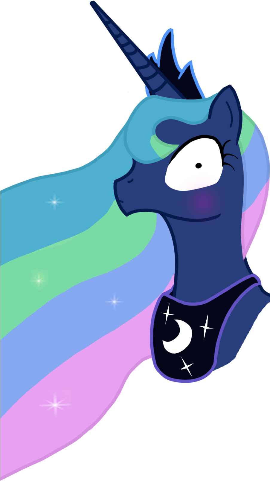 Princess Celestia Princess Luna Vertebrate Fictional - Cartoon - Free Transparent PNG Clipart Images Download. - Horse Transparent PNG Free Download