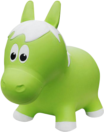 Farm Hopper Animal Bouncer Horse In Green - Farm Hoppers - Free Transparent PNG Clipart Images Download. - Horse Transparent PNG Free Download