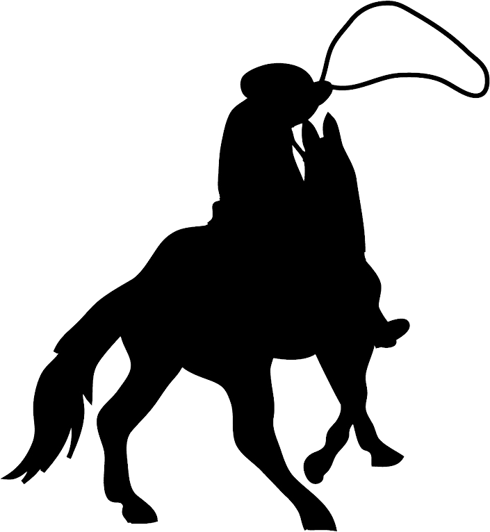 Cowboy Silhouette Png Image - Cowboy On Horse Silhouette Png Transparent PNG - 705x766 - Free Download on - Horse Transparent PNG Free Download