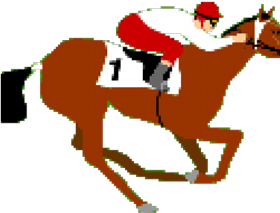 Newmarket Talk - Race Horse Animated Gif - Free Transparent PNG Clipart Images Download. - Horse Transparent PNG Free Download