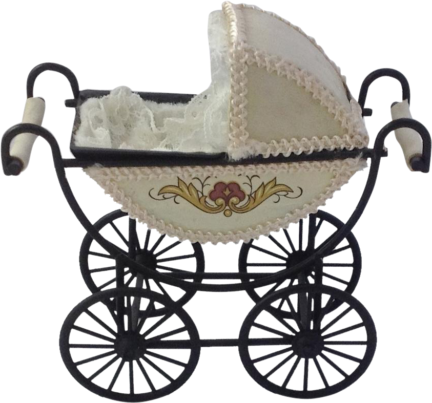 Vintage Dolls House Pram - Horse And Carriage Silhouette Transparent PNG - 842x842 - Free Download on - Horse Transparent PNG Free Download