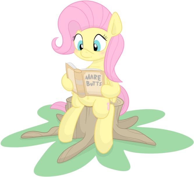 Mare Butts Cartoon Mammal Pink Vertebrate Fictional - Fluttershy - Free Transparent PNG Clipart Images Download. - Horse Transparent PNG Free Download