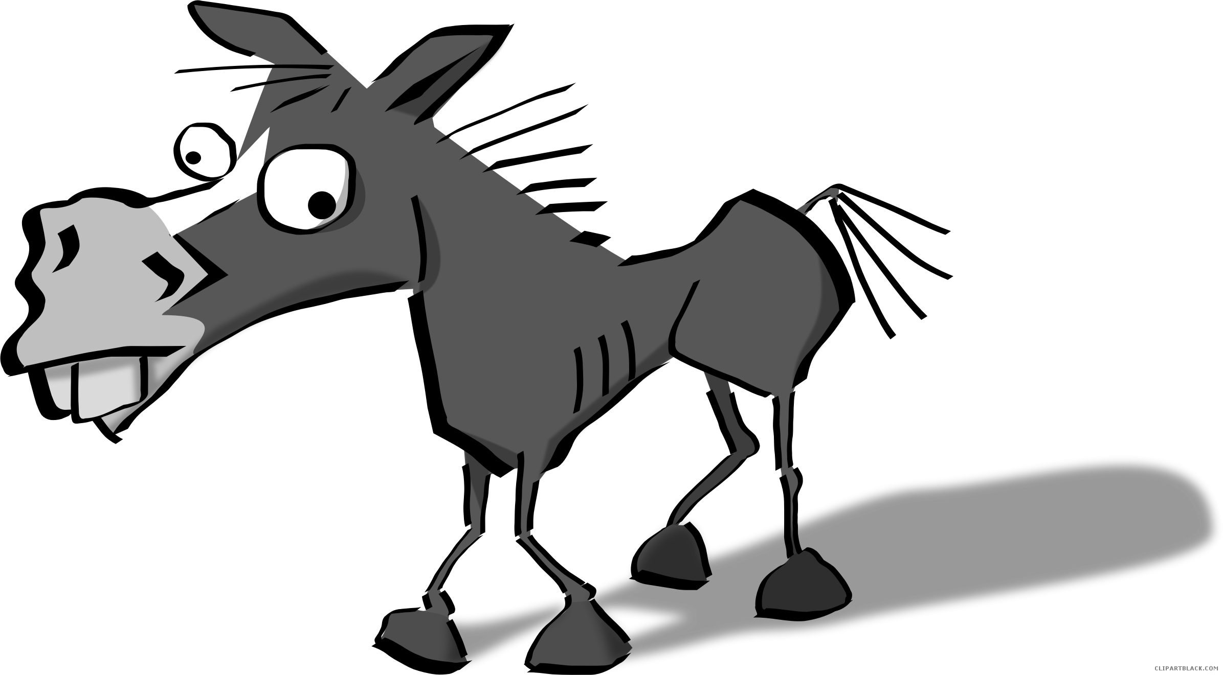 Crazy Horse Animal Free Black White Clipart Images - Horse Clip Art - Free Transparent PNG Clipart Images Download. - Horse Transparent PNG Free Download