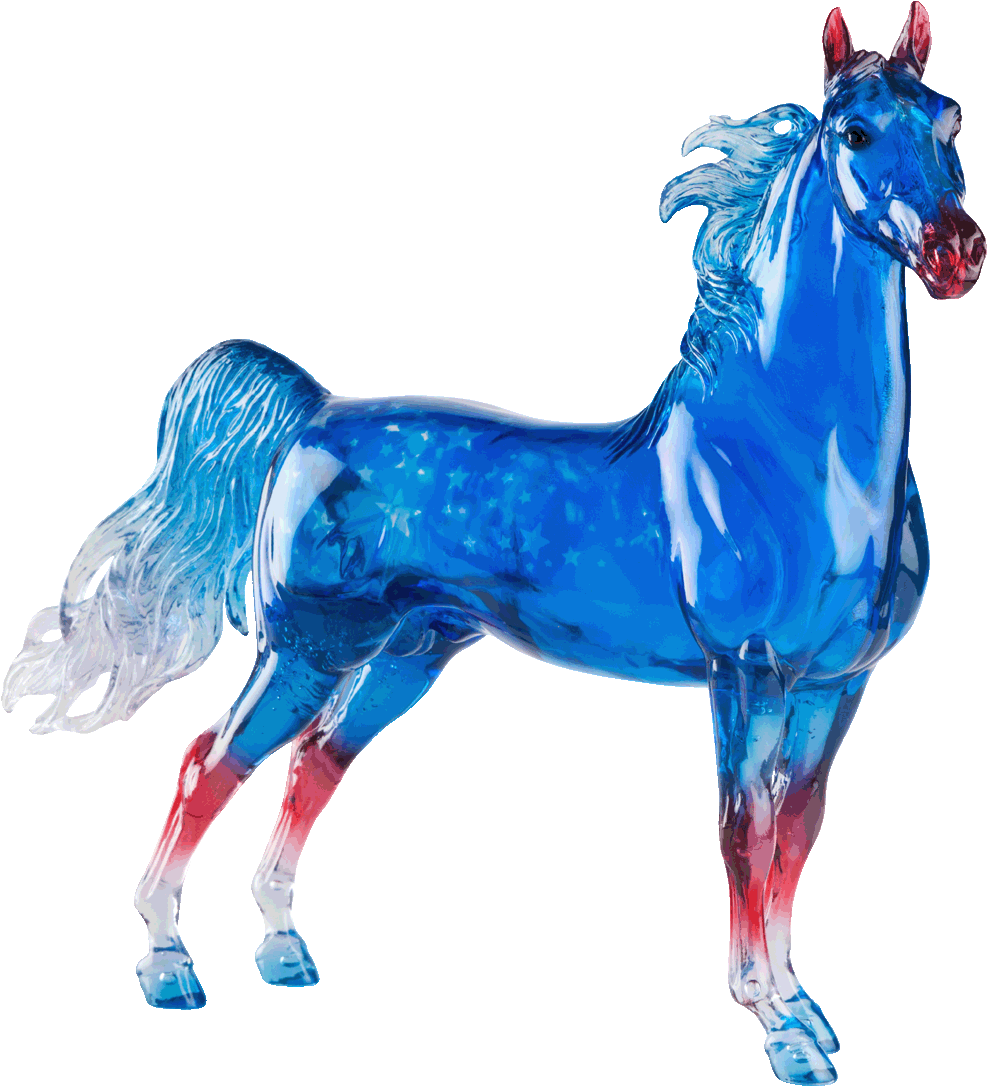 Breyer 2016 4th Of July Horse "patriot" - 4th Of July Horse - Free Transparent PNG Clipart Images Download. - Horse Transparent PNG Free Download