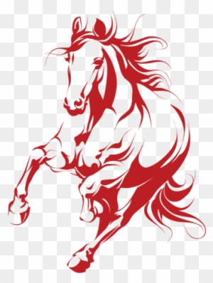 Mustang Clipart Medway - Vector Silhouette Of A Running Horse - Free Transparent PNG Clipart Images Download. - Horse Transparent PNG Free Download
