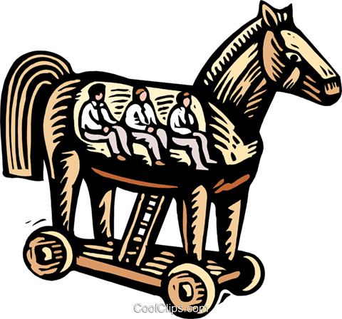 Business / Holzschnitt Trojanisches Pferd Vektor Clipart - Trojan Horse Clip Art - Free Transparent PNG Clipart Images Download. - Horse Transparent PNG Free Download