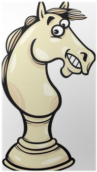 Poster Pferd Schachpfandgegenstand Cartoon • Pixers® - Chess Horse Cartoon - Free Transparent PNG Clipart Images Download. - Horse Transparent PNG Free Download