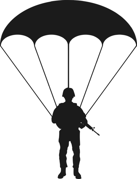 Trojan Horse Clipart 26, Buy Clip Art - Paratrooper Silhouette - Free Transparent PNG Clipart Images Download. - Horse Transparent PNG Free Download