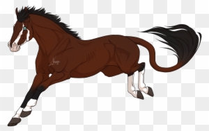 Mare Coat Color - Speckled Orchid Deviantart Horse - Free Transparent PNG Clipart Images Download. - Horse Transparent PNG Free Download