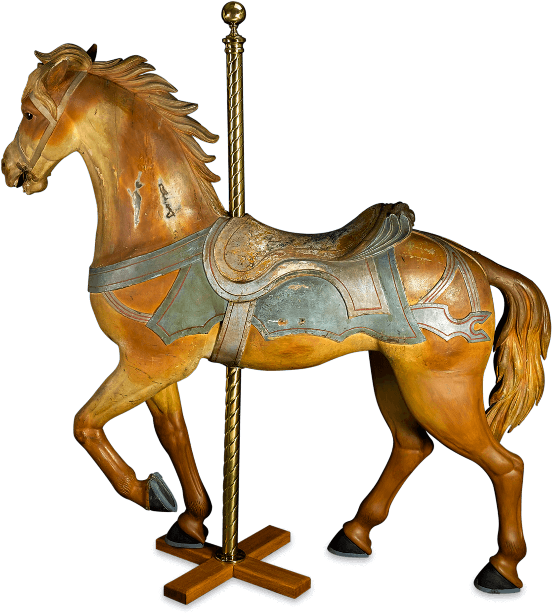 Philadelphia Toboggan Company Carousel Horse - Horse - Free Transparent PNG Clipart Images Download. - Horse Transparent PNG Free Download