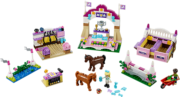 Heartlake Horse Show - Lego Friends Heartlake Horse Show (41057) - Free Transparent PNG Clipart Images Download. - Horse Transparent PNG Free Download