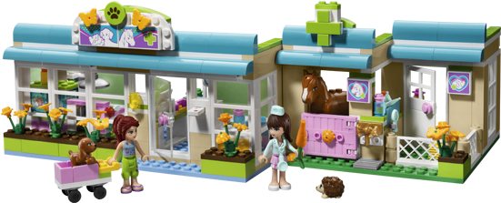 Dear Lego®, In Regards To Your Marketing-imposed Sex - Lego Friends Heartlake Vet - Free Transparent PNG Clipart Images Download. - Horse Transparent PNG Free Download