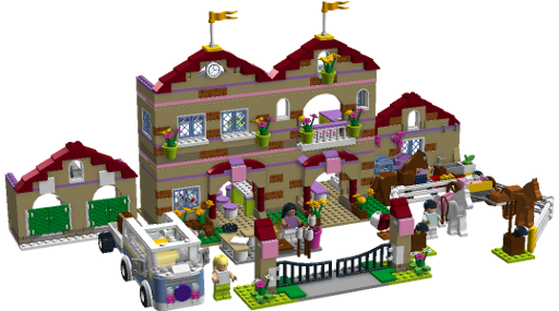 Lego Friends Summer Riding Camp Inside Pixshark - Lego Friends Horse Stables - Free Transparent PNG Clipart Images Download. - Horse Transparent PNG Free Download