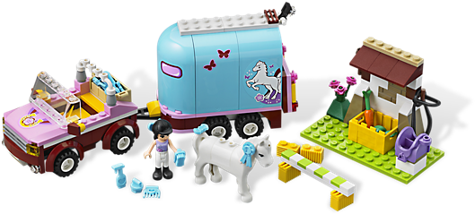Lego Friends Horse Vet Trailer 41125 - Lego Friends Horse Box - Free Transparent PNG Clipart Images Download. - Horse Transparent PNG Free Download