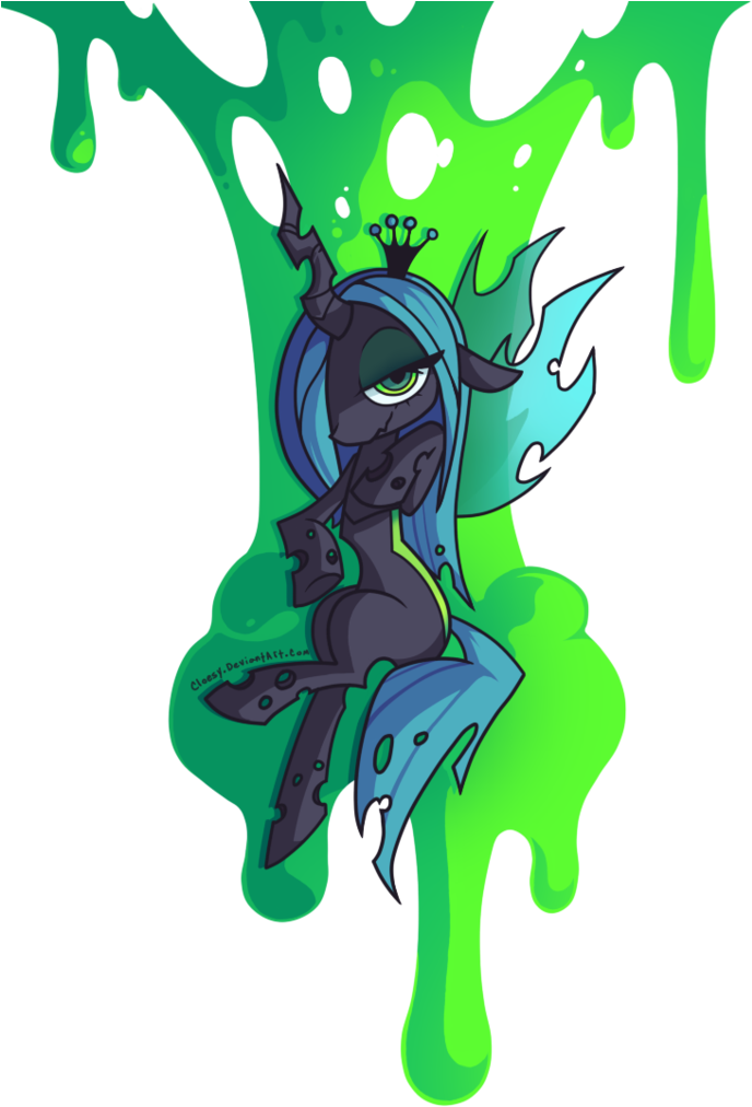 Cloesy, Bedroom Eyes, Changeling Slime, Queen Chrysalis, - Horse - Free Transparent PNG Clipart Images Download. - Horse Transparent PNG Free Download