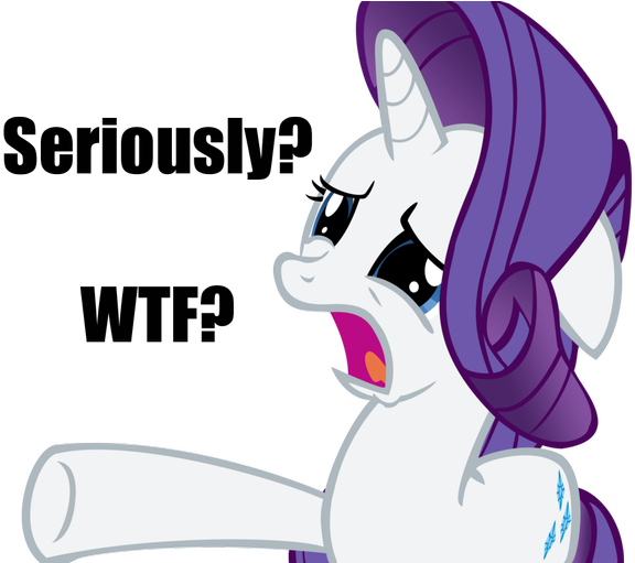 Seriously Wtfa Pony Rarity Pinkie Pie Horse Cartoon - Mlp Wtf Png Transparent PNG - 640x510 - Free Download on - Horse Transparent PNG Free Download