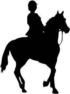 Silhouette Of Foal, Black Silhouette Of Horse Rider - Calories Burnt Horse Riding - Free Transparent PNG Clipart Images Download. - Horse Transparent PNG Free Download