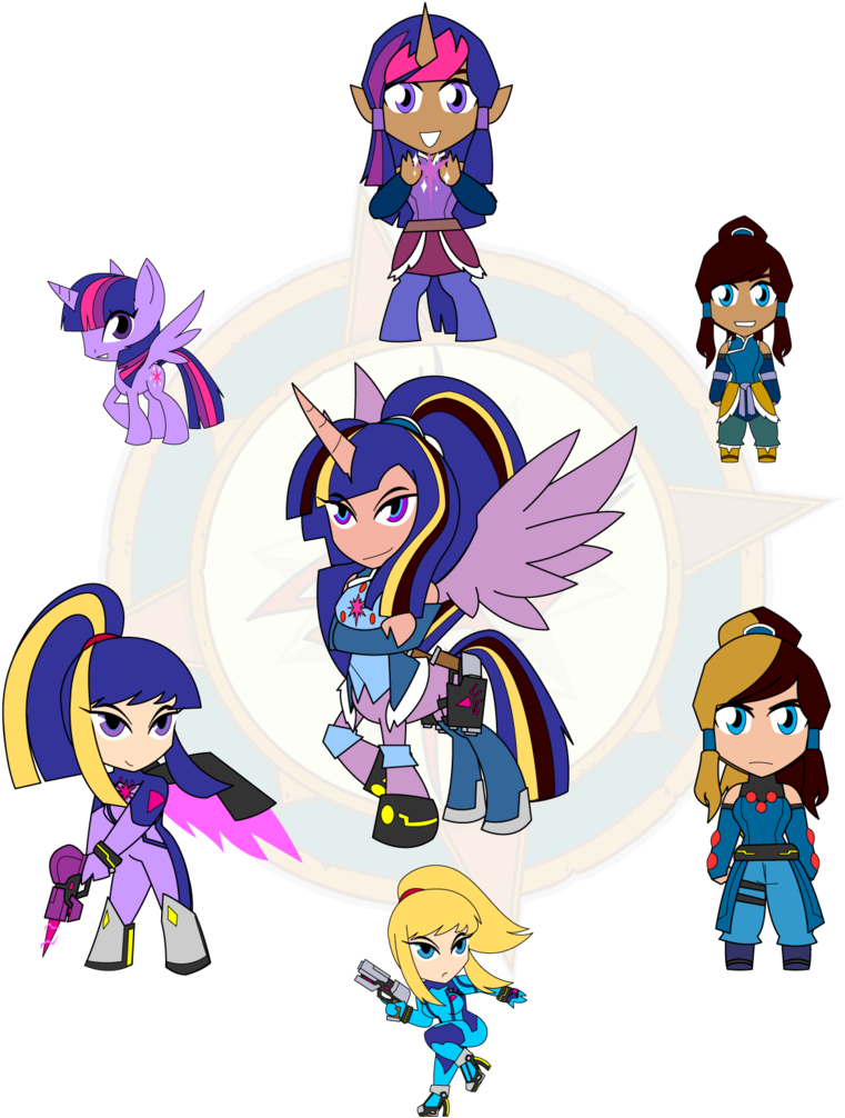 Twilight Sparkle Cheetara Korra Vertebrate Cartoon - Samus Hexafusion - Free Transparent PNG Clipart Images Download. - Horse Transparent PNG Free Download