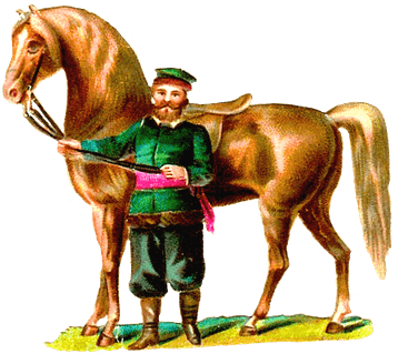 Vintage Horse And Rider - Horse&rider - Free Transparent PNG Clipart Images Download. - Horse Transparent PNG Free Download