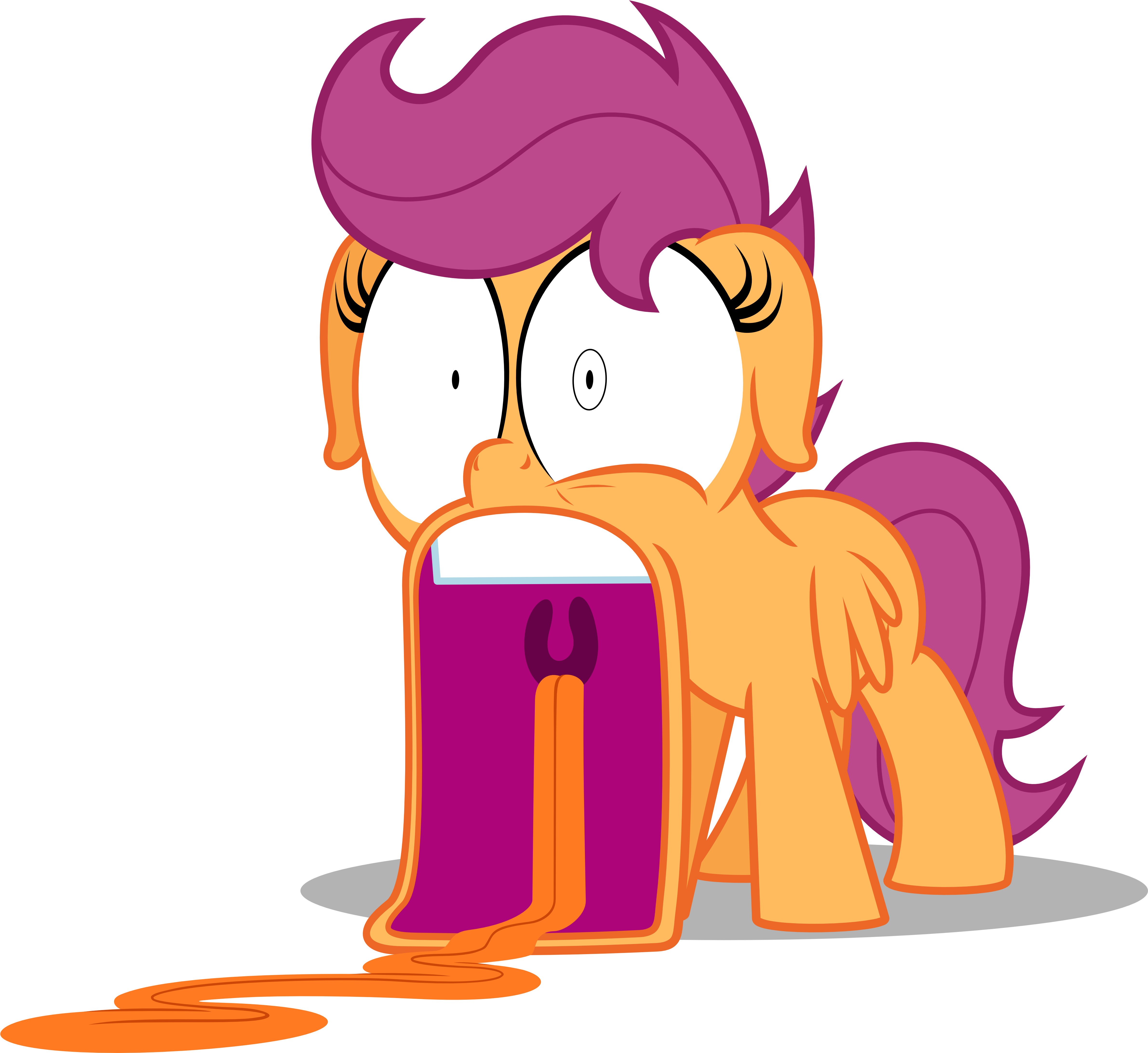Pony Pinkie Pie Rarity Scootaloo Fluttershy Pink Mammal - My Little Pony Shocked Png Transparent PNG - 5000x4603 - Free Download on - Horse Transparent PNG Free Download