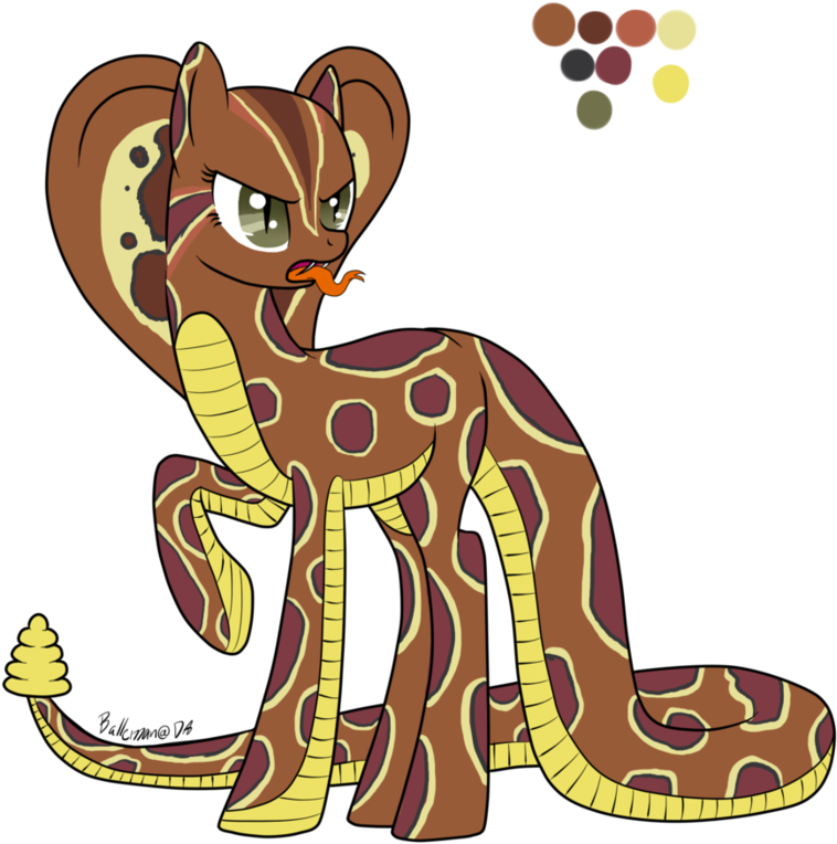 Snake Hybrid Naja Vector By Dreamyartcosplay - Horse - Free Transparent PNG Clipart Images Download. - Horse Transparent PNG Free Download