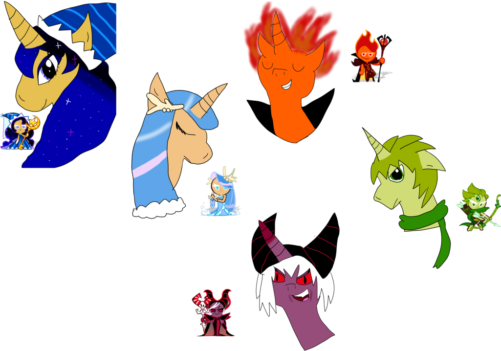 Legendary Cookie But They're Cartoon Horses By Theinanimatepony - Cartoon - Free Transparent PNG Clipart Images Download. - Horse Transparent PNG Free Download