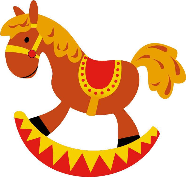 Free Rocking Horse Clip Art - Rocking Horse Images Clipart - Free Transparent PNG Clipart Images Download. - Horse Transparent PNG Free Download